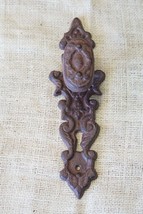 1 Handle Cast Iron LARGE Antique Style FANCY Barn Gate Pull Shed Door Ha... - £15.79 GBP