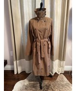 NWOT Yves Saint Laurent Tan Trench Coat SZ Fr 44/US 12 Made in Italy - £385.48 GBP