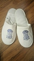 Phi Beta Sigma Fraternity Slip On Slippers Shower Slippers 8.5US TO 11US White - £15.74 GBP