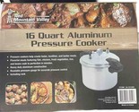 Red Mountain Valley 16 Qt Aluminum Pressure Cooker - $65.10