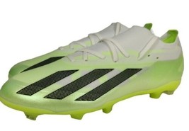 Adidas X Crazyfast .2 FG Men&#39;s 10.5 Soccer Cleats Firm Ground White Green HQ4533 - £59.59 GBP