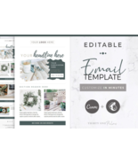 Canva &amp; Mailchimp Template | Rustic - $14.99