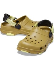 Crocs Classic ALL TERRAIN Adjustable Clogs Sandals Aloe Green W12/M10 - £47.58 GBP