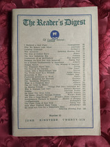 Reader&#39;s Digest June 1926 Will Rogers Teddy Roosevelt Corey Ford Mary Pickford - £36.26 GBP