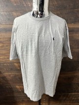 Polo Ralph Lauren T-Shirt Men&#39;s XL Short Sleeve Classic Fit Crew Neck Gray - £8.65 GBP