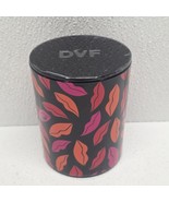 Diane Von Furstenberg Amber Scent Pink Red Kisses Lips Candle H&amp;M Home - $74.15