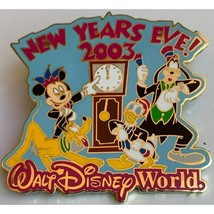 Disney - Mickey, Goofy &amp; Donald - New Years Eve Collectible L/E Pin from... - £11.86 GBP