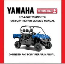 YAMAHA VIKING 700 2014-2017 Factory Service Repair Manual  - $20.00