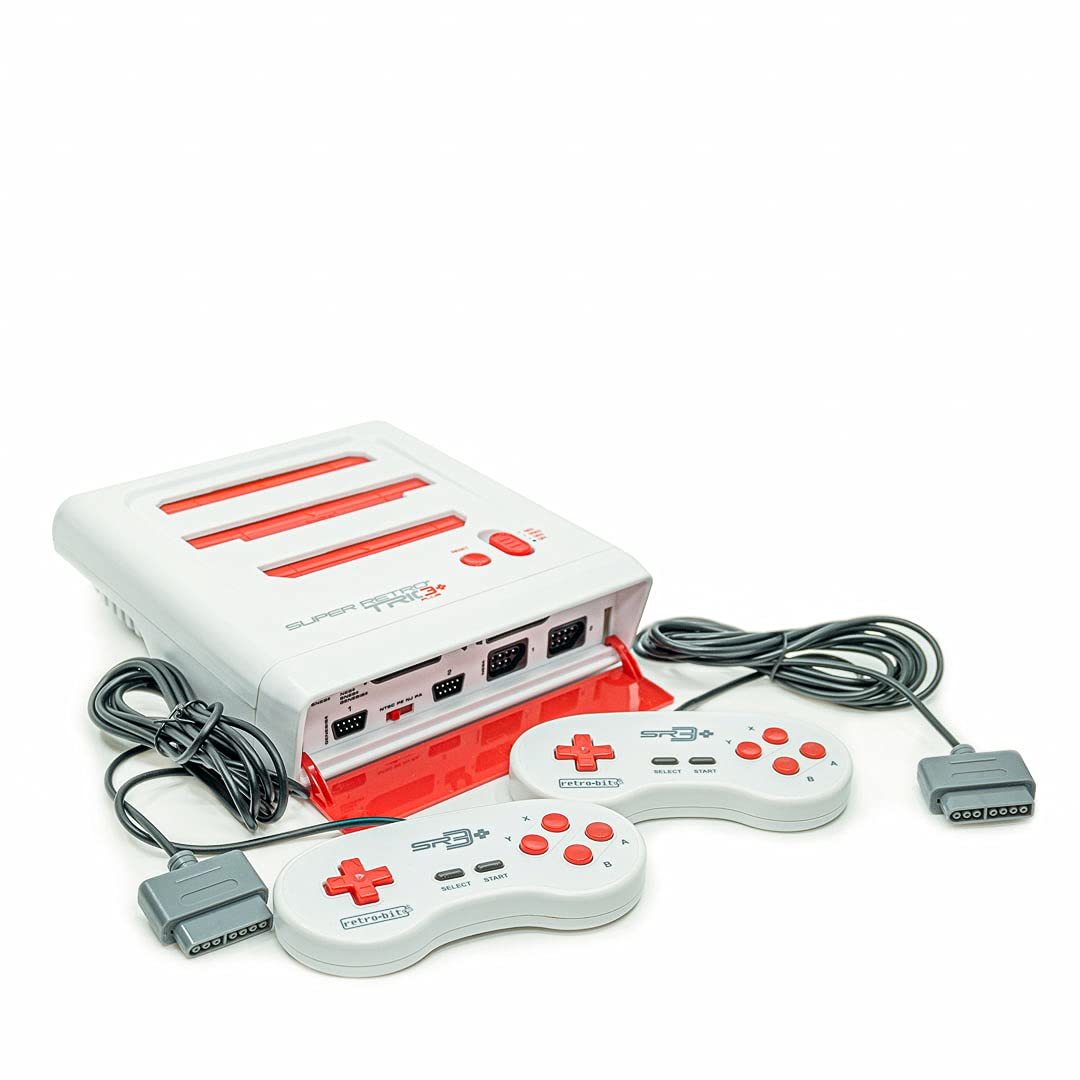 Retro-Bit Super Retrotrio Plus 3 In 1 System Console - Not Machine ...