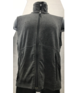 Columbia Gray Fleece Vest Men&#39;s Size M Outdoors Sports Hiking Hunting KG - €20,63 EUR