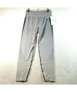 PINK Victoria&#39;s Secret Leggings Women Large Gray Polyamide Elastic Waist... - £15.53 GBP