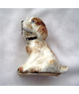  Vintage Tan and White Spaniel Dog Figurine  - £11.81 GBP