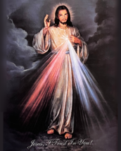 Divine Mercy 8 by 10 Print - $7.00