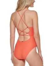 Tommy Hilfiger One Piece Swimsuit Emberglow Color Size 14 $98 - Nwt - £21.34 GBP