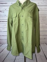 Duluth Trading Co Vented Shirt Action UPF 50 Work Fishing XL Mens Extra ... - $30.03