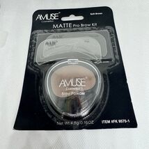 AMUSE Cosmetics Matte Pro Brow Kit Soft Brown Matte Eyebrow Definer 4.5g - $5.94