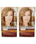 2x Loreal Paris Age Perfect Hair Color 7G DARK SOFT GOLDEN BLONDE NO TARIFF - $49.49