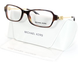 Michael Kors MK 8023 Abela V 3135 Scuro Tartaruga / Nero Oro Occhiali 52-17-135 - £52.99 GBP