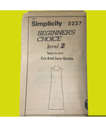 Simplicity 5227 Jumper Pattern Miss 20 1981 Uncut No Envelope Scoop Neck - £7.76 GBP