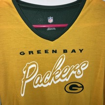 Green Bay Packers Women&#39;s NFL Team Apparel Short Sleeve Shirt Girls L-14 - £9.78 GBP