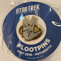 Loot Crate Lootpins July 2016 Futuristic Star Trek Online Epic Power Pin - New - £4.63 GBP