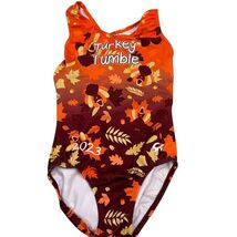 Turkey Tumble 2023 Girls Gymnastics Leotard AXS GK Thanksgiving Fall Theme - $14.40