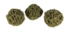 6 Inch Diameter Cole Twine Decorative Rope Balls Set of 3 - £12.45 GBP
