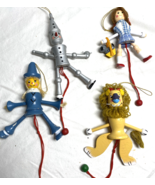 Vintage Kurt Adler Wizard of Oz Pull String Ornaments Lot of 4 - $875.16 MXN