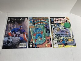 Lot of 3 Captain America comics DC crossover, Cap Lives and Superia Stra... - $19.39