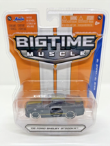 Jada Bigtime Muscle 1/64 Scale 2008 FORD SHELBY GT500KR Wave 18 Black - £14.56 GBP
