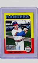 1975 Topps Mini #131 Toby Harrah Texas Rangers Vintage Baseball Card - £3.81 GBP