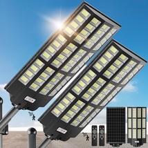 9000W Solar Street Lights Outdoor - Wide Angle Solar Lights Outdoor Moti... - $557.65