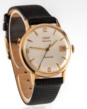 Tissot 14k Rose Gold Visodate Seaster Automatic Men&#39;s Watch 27B.621 - £969.13 GBP