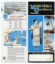 Pan American Yucatan Caribbean Tours Brochure 1967 - $20.76