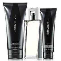 Avon Attraction For Men Trinity Grooming Gift Set  - £35.38 GBP