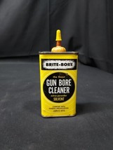 OLD Brite-Bore Gun Cleaner Nitro Powder Handy Oiler 4oz Oil Can Advertising  - £10.97 GBP