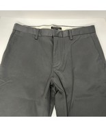 Banana Republic Aiden Slim Fit Chino Pants Mens 32x32 Gray - $32.31 CAD