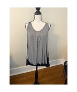 Anthropologie &#39;Robbi &amp; Nicki&#39; Medium Grey/Black Tank New - $368.72 MXN