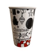 Disney Mickey Mouse Mug Cup Tumbler Christmas Magic is Everywhere - $8.82