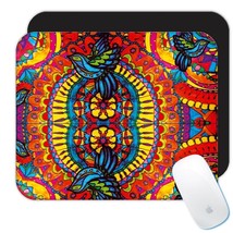 Mandala Bird : Gift Mousepad Esoteric Yoga Hippie Pattern Indian - £10.44 GBP