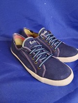 KEDS WF-42094M  Women&#39;s Navy Blue Teal Tennis Shoes Sneakers Sz 8.5 - £15.02 GBP