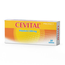 3X Cevital Vitamin C 500 mg, 30 tablets - £19.51 GBP