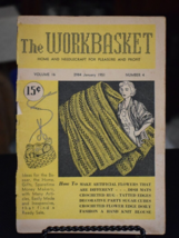 Vintage The Workbasket Magazine - January 1951 - Volume 16 - Number 4 - £5.44 GBP