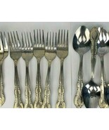 31 Piece Vintage International Stainless China Flatware Electroplate  - £18.87 GBP