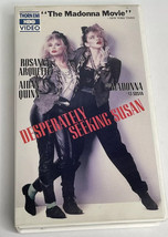 RARE Desperately Seeking Susan VHS Tape 1985 Thorn EMI HBO Release Madonna - £14.00 GBP