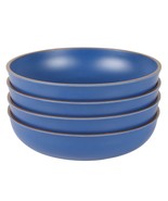 Gibson Home Rockabye 4 Piece 8.5 Inch Melamine Dinner Bowl Set In Blue - $57.55 CAD