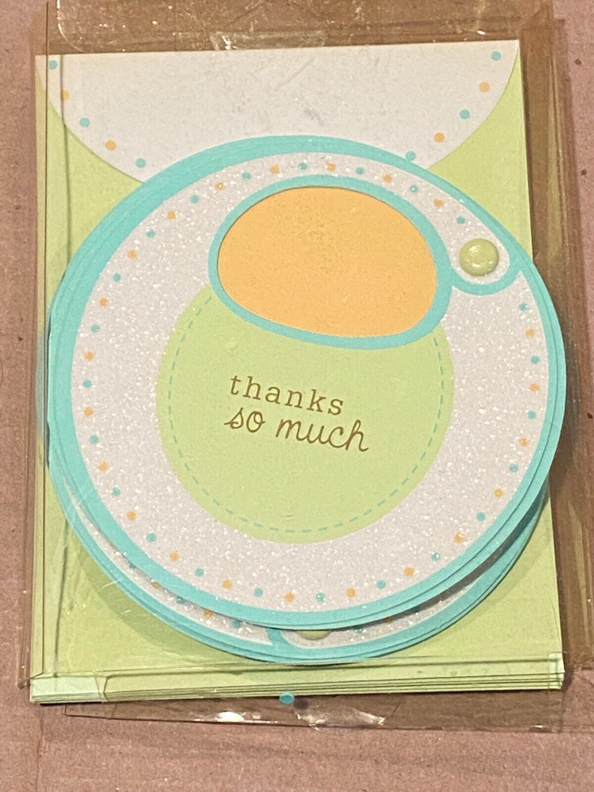 1 Pack of 8 Thank You Cards/Envelopes Carlton Cards *NEW* p1 - $6.99