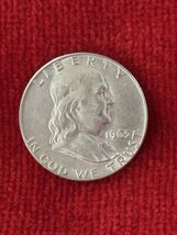1963 Franklin Silver Half Dollars Coin VF - $53.20