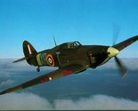 Hurricane XII Fighter Plane UNP Continental Size Postcard - £3.07 GBP