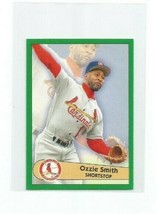 OZZIE SMITH (St. Louis Cardinals) 1996 PANINI STICKER #74 - £3.94 GBP